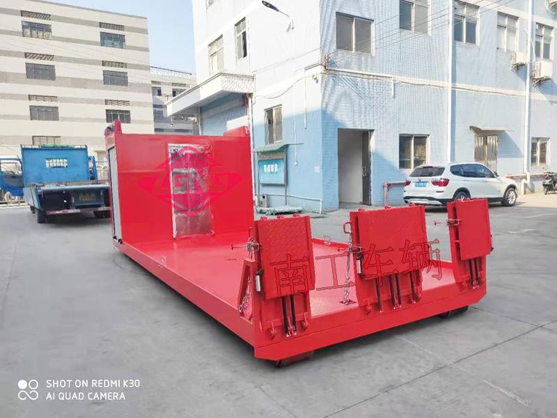 7 ton fire pump tool trailer